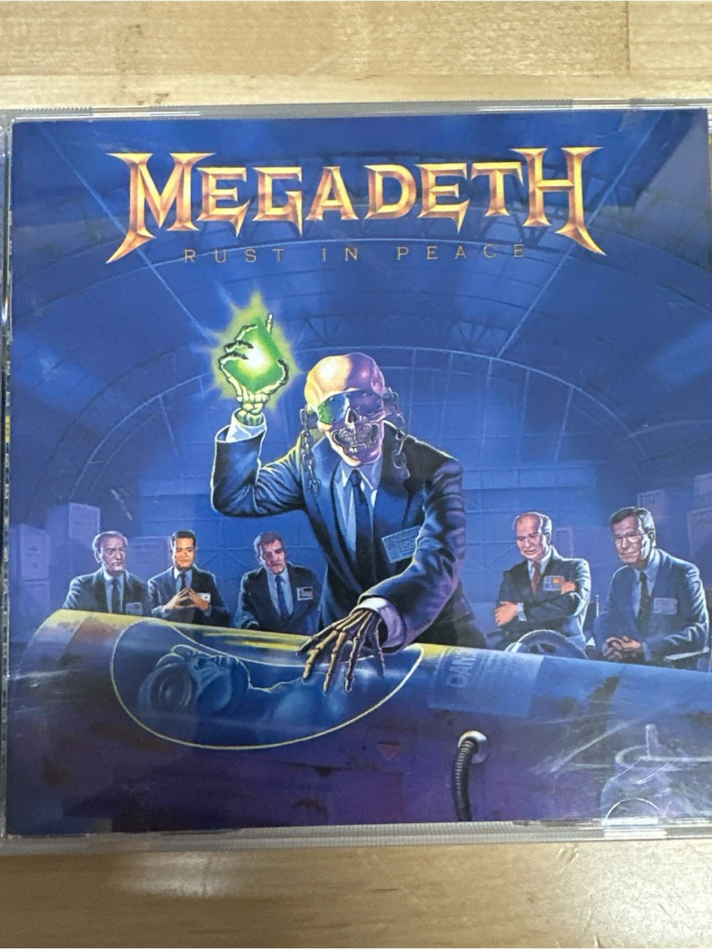 Megadeth - Rust In Peace (Blue Cover)
